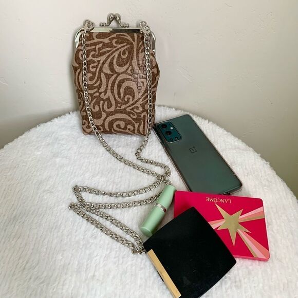 Handmade Genuine Embossed Leather Phone Case/Passport Holder/Pouch Travel Bag - Picture 7 of 13